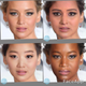 Los filtros, aplicados sobre la actriz Jennifer Lawrence.